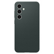 Puzdro Spigen pre Samsung Galaxy S24 FE, Liquid Air, zelený + tvrdené sklo 9H