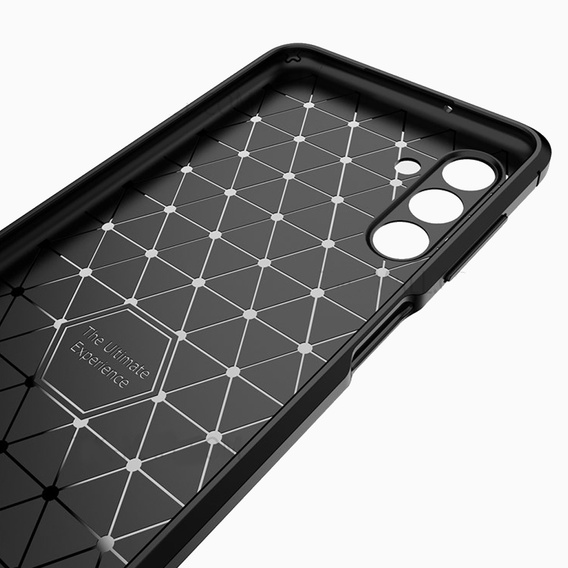 Obal na mobil pre Samsung Galaxy A04S / A13 5G, Carbon, čierne