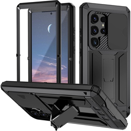 Obrnené puzdro pre Samsung Galaxy S25 Ultra, R-JUST, čierne