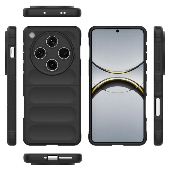 Obal na mobil pre Oppo Find X8 Pro, Gaming Shockproof, čierne