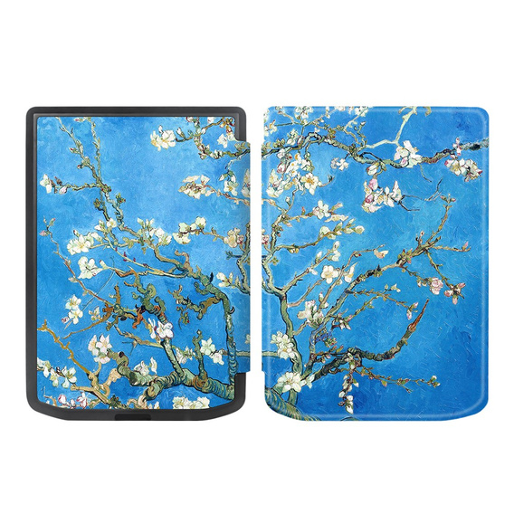 Puzdro pre PocketBook Verse / Verse Pro, Smartcase, sakura