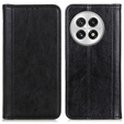 Flipové puzdro pre OnePlus 13, Split Leather, čierne