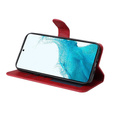 Klapkové puzdro pre Samsung Galaxy A54 5G, Leather Wallet, červené