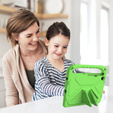 Detské puzdro pre Lenovo Tab M10 Plus 10.6 Gen 3 TB-125F TB-128F, detské puzdro s rukoväťou, zelený