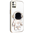Obal na mobil pre Samsung Galaxy M51, Astronaut, biele