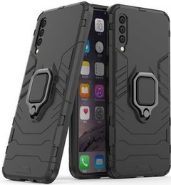 Obal na mobil pre Samsung Galaxy A50, Kickstand Ring, čierne