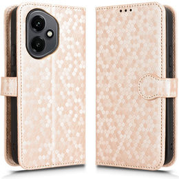 Flipové puzdro pre Honor 400 5G, Wallet Rhombus, ružové