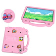 Detské puzdro pre Lenovo M10 X306 2 Gen / M10 Plus TB-X606 10.3 / Samsung Tab A 10.1 T510/515 / K10 X6C6, Cute Patterns, so stojanom, ružové