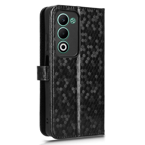 Flipové puzdro pre Oppo A5 5G / A5m, Wallet Rhombus, čierne