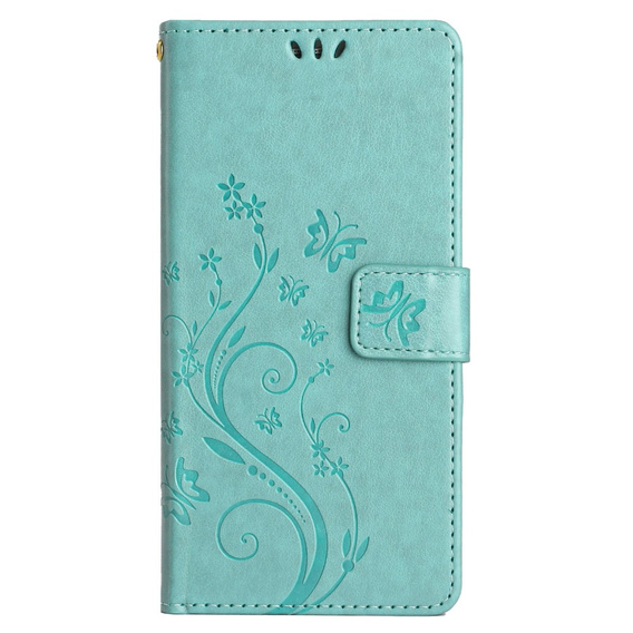 Klapkové puzdro pre Samsung Galaxy A14 4G/5G, Mandala Flower, zelený