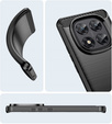 Obal na mobil pre Xiaomi Redmi Note 14 Pro, Carbon, čierne