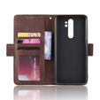 Klapkové puzdro pre Xiaomi Redmi Note 8 Pro, Card Slot, hnedé