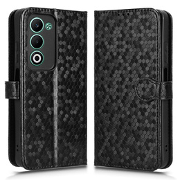 Flipové puzdro pre Oppo A5 5G / A5m, Wallet Rhombus, čierne