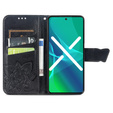 Klapkové puzdro pre Infinix Note 30 5G, Butterfly, čierne