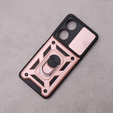 Obal na mobil pre Oppo A98 5G, CamShield Slide, ružové rose gold