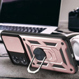 Obal na mobil pre Oppo A98 5G, CamShield Slide, ružové rose gold