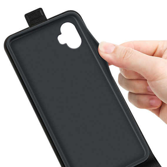 Klapkové puzdro pre Samsung Galaxy Xcover 7 Pro, Flip, čierne