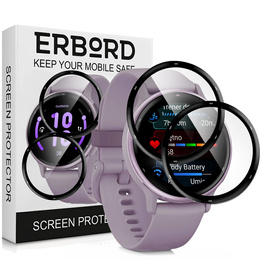 2x hybridné sklo ERBORD pre Garmin Vivoactive 5