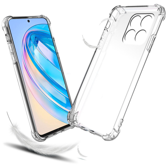 Obal na mobil pre Honor X8a 4G, Dropproof, priehľadné
