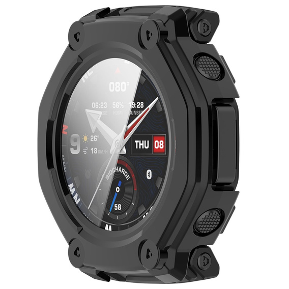 2 v 1 ochranné puzdro + tvrdené sklo pre Amazfit T-Rex 3 Pro