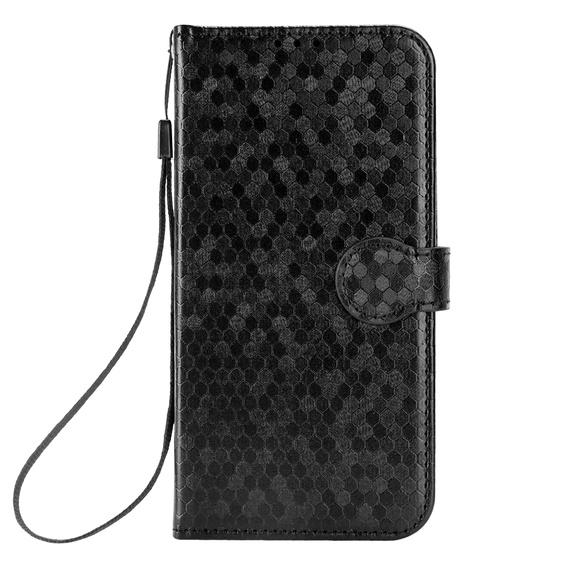 Flipové puzdro pre Realme Note 70T 4G, Wallet Rhombus, čierne