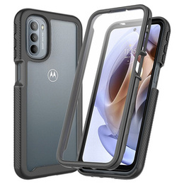 Puzdro pre Motorola Moto G51 5G, Shockproof, s fóliou, modré