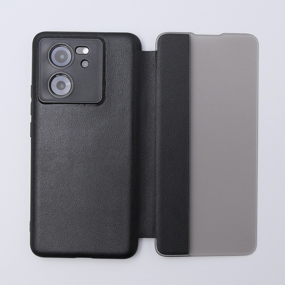 Puzdro pre Xiaomi 13T / 13T Pro, s bočnou klapkou, čierne