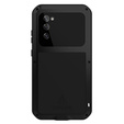 Love Mei Obal na mobil pre Samsung Galaxy S20 FE 4G/5G, armored with glass, čierne