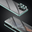 Puzdro pre Samsung Galaxy S23 Ultra, Magnetic Dual Glass, zelený