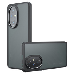 Obal na mobil pre Honor 200 Pro 5G, Fusion Hybrid, transparentné / čierne