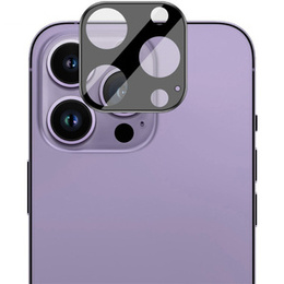 Sklo na fotoaparát IMAK pre iPhone 14 Pro / 14 Pro Max, čierne