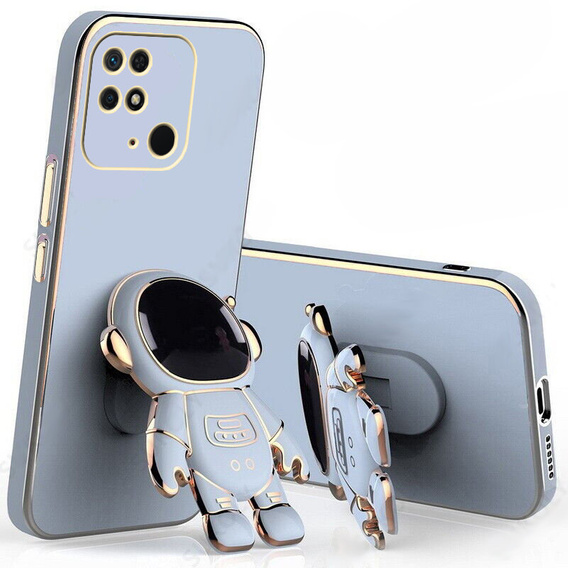 Obal na mobil pre Xiaomi Redmi 10C, Astronaut, modré
