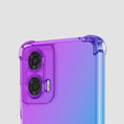 Puzdro pre Motorola Moto G85, Gradient Dropproof, Fialová / modrá