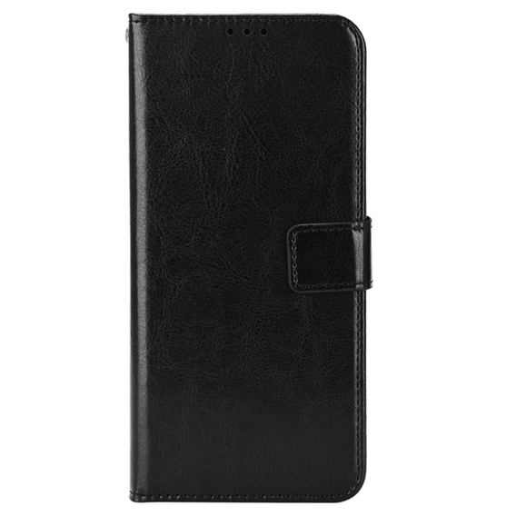 Klapkové puzdro pre T Phone 2 5G, Crazy Horse Wallet, čierne