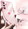 Obal na mobil pre Samsung Galaxy S25 FE, Electro heart, ružové rose gold