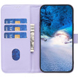 Klapkové puzdro pre Samsung Galaxy A55 5G,BINFEN Wallet, fialové
