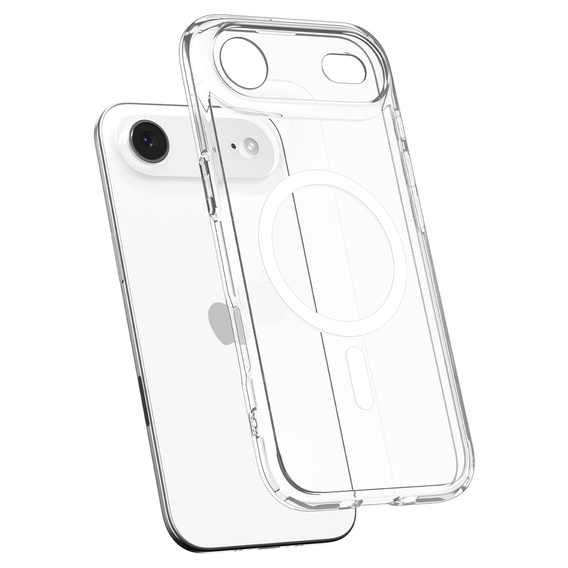 Spigen Ultra Hybrid MagSafe puzdro pre iPhone Air, číre/biele