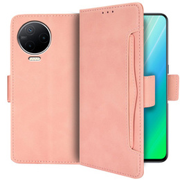 Klapkové puzdro pre Infinix Note 12 2023, Card Slot, ružové