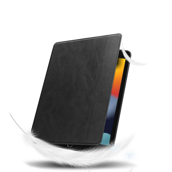 Puzdro pre iPad 10.2 2021 / 2020 / 2019, Business Card and Pen Slot, čierne