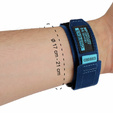 Nylonový opasok ERBORD pre Apple Watch 1/2/3/4/5/6/7/8/SE/ULTRA 42/44/45/49mm, modrý