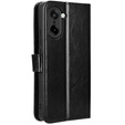 Klapkové puzdro pre OnePlus Nord CE5, Crazy Horse Wallet, čierne