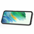 Obal na mobil pre Samsung Galaxy S23 FE, Kickstand Ring, čierne