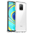 Obal na mobil pre Xiaomi Redmi Note 9S / 9 Pro / 9 Pro Max, Fusion Hybrid, priehľadné