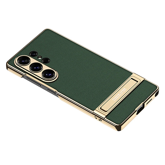 Kožené puzdro Electro Frame s podstavcom pre Samsung Galaxy S26 Ultra