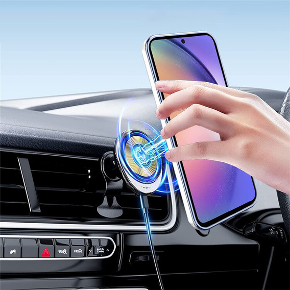 Magnetické puzdro pre Samsung Galaxy A54 5G, pre MagSafe, čierne