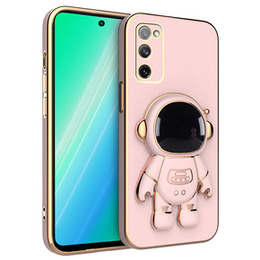 Obal na mobil pre Samsung Galaxy S20 FE, Astronaut, ružové rose gold