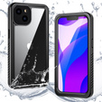 Vodotesné puzdro IP68 pre iPhone 13, čierne