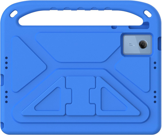 Detské puzdro pre Lenovo Tab M11, detské puzdro s rukoväťou, čierne