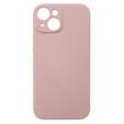 Obal na mobil pre iPhone 15 Plus, Silicone Lite, oranžové