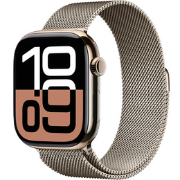 Bransoleta Milanese do Apple Watch 1/2/3/4/5/6/7/8/SE (38/40/41 MM) - Champagne Gold